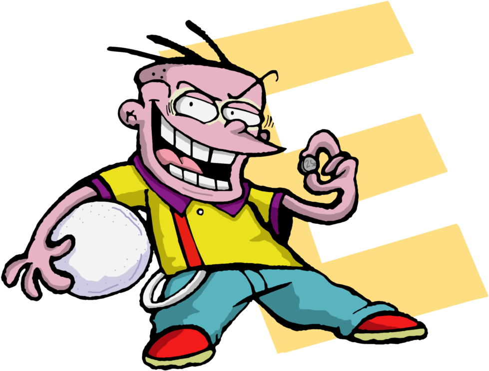 Cartoon Network Week 05 Eddy By The Driz - Cartoon Network Png Old (1000x765)