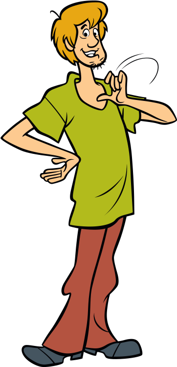 Meet Shaggy At Warner Bros - Shaggy Scooby Doo Vector (600x748)