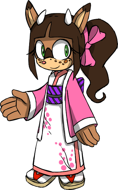 Me Meme - Sonic Deer Oc (409x656)