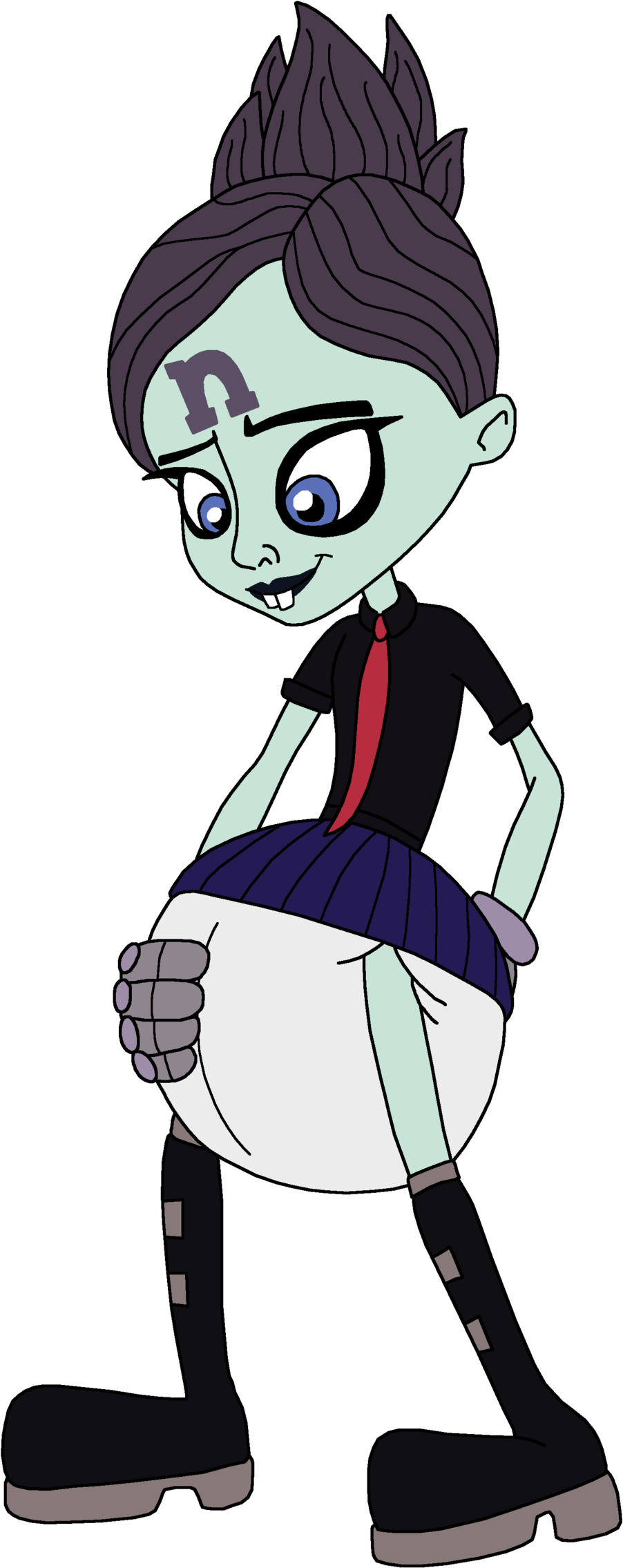 Borromeanproductions Crash B - Crash Bandicoot Diaper (1024x2382)