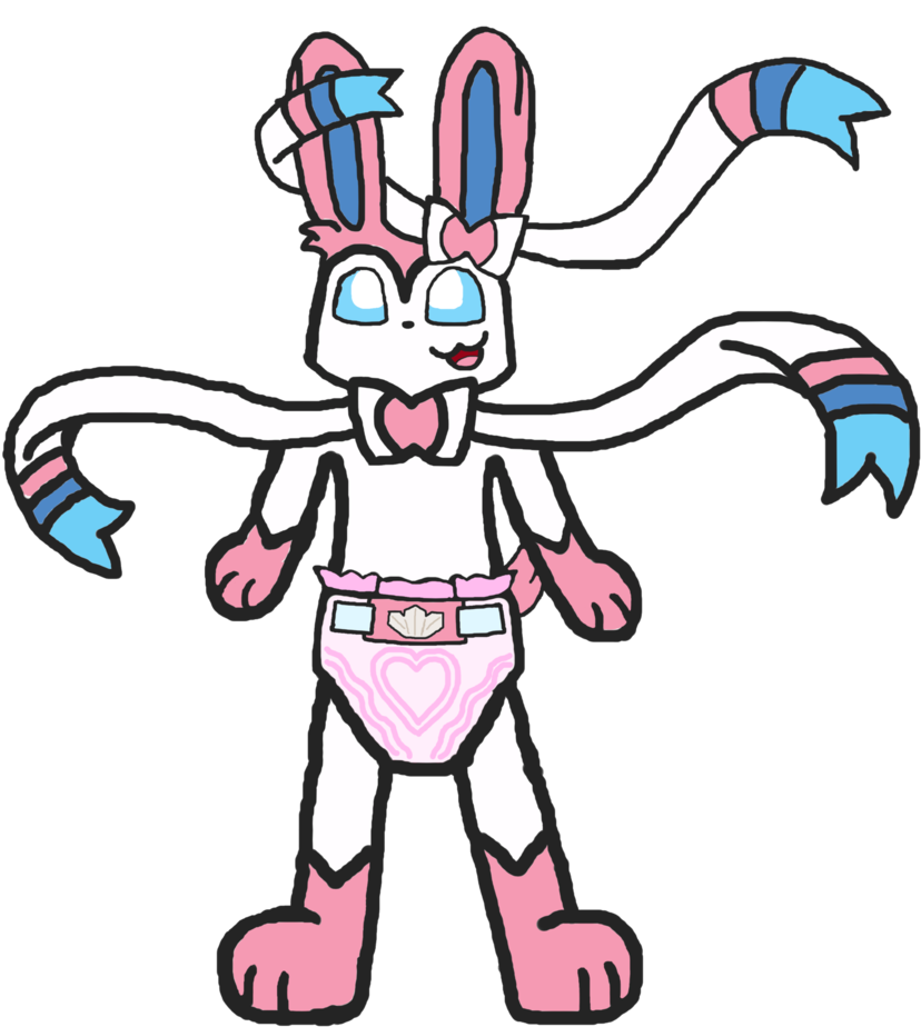 Quartzie The Special Sylveon By Diaperbuttquartzie - Quartzie The Special Sylveon By Diaperbuttquartzie (848x943)
