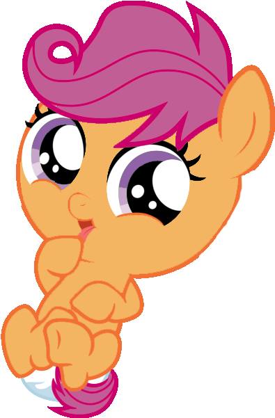 The Toilet - Baby Scootaloo (418x600)