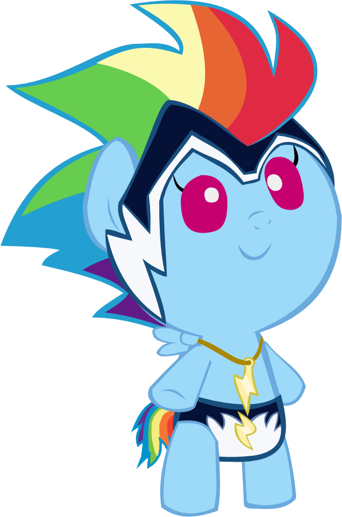 Mlp Dashie Foal (687x1038)