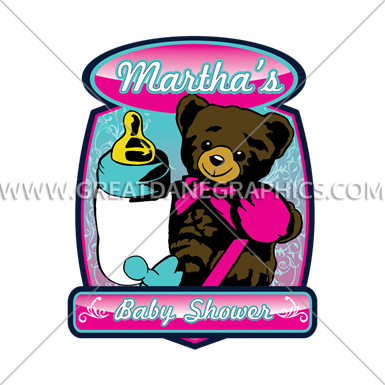 Baby Shower Template - Cartoon (385x385)