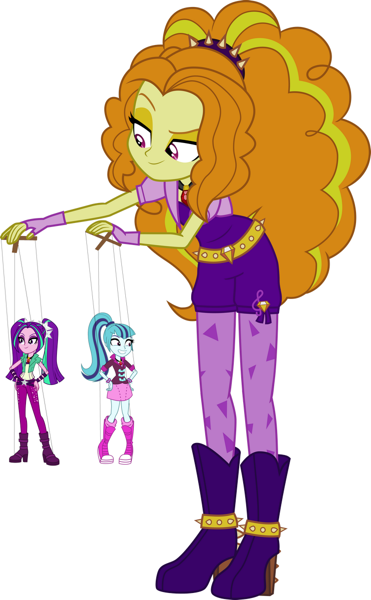 The Gallery For > My Little Pony Equestria Girls Rainbow - Adagio Dazzle And Twilight Sparkle (743x1200)