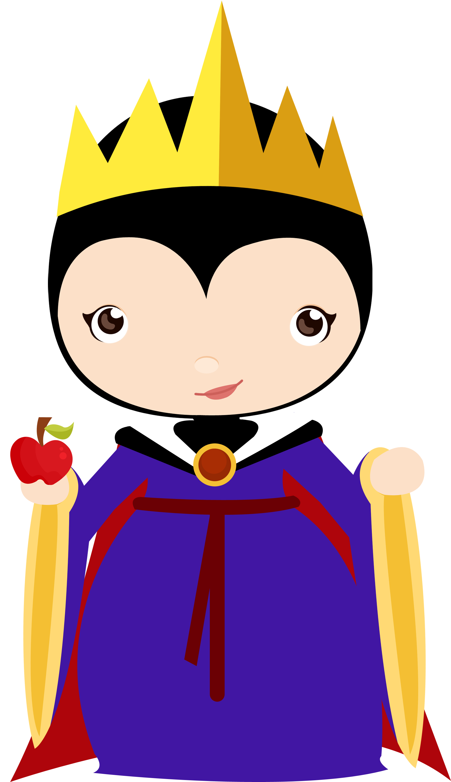 Vilões Dos Contos De Fadas - Minus Snow White (2088x3276)