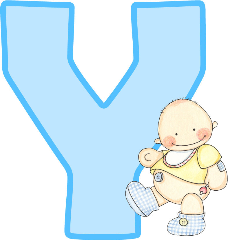 Baby Letters, Baby Illustration, Baby Blue, Baby Showers, - Letra V Con Bebe (900x1011)