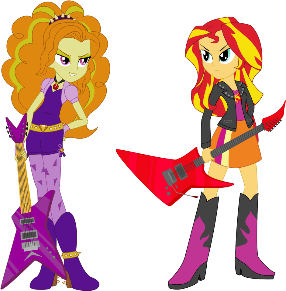 Sunset Shimmer Vs Adagio Dazzle By Algoorthviking - My Little Pony Adagio Dazzle Costume (1024x960)