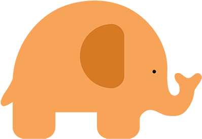 Elephant - Baby - Shower - Baby Elephant Silhouette Png (850x586)