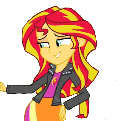 Sunset Shimmer Equestria Girls By Pinkapai - Sunset Shimmer (385x409)