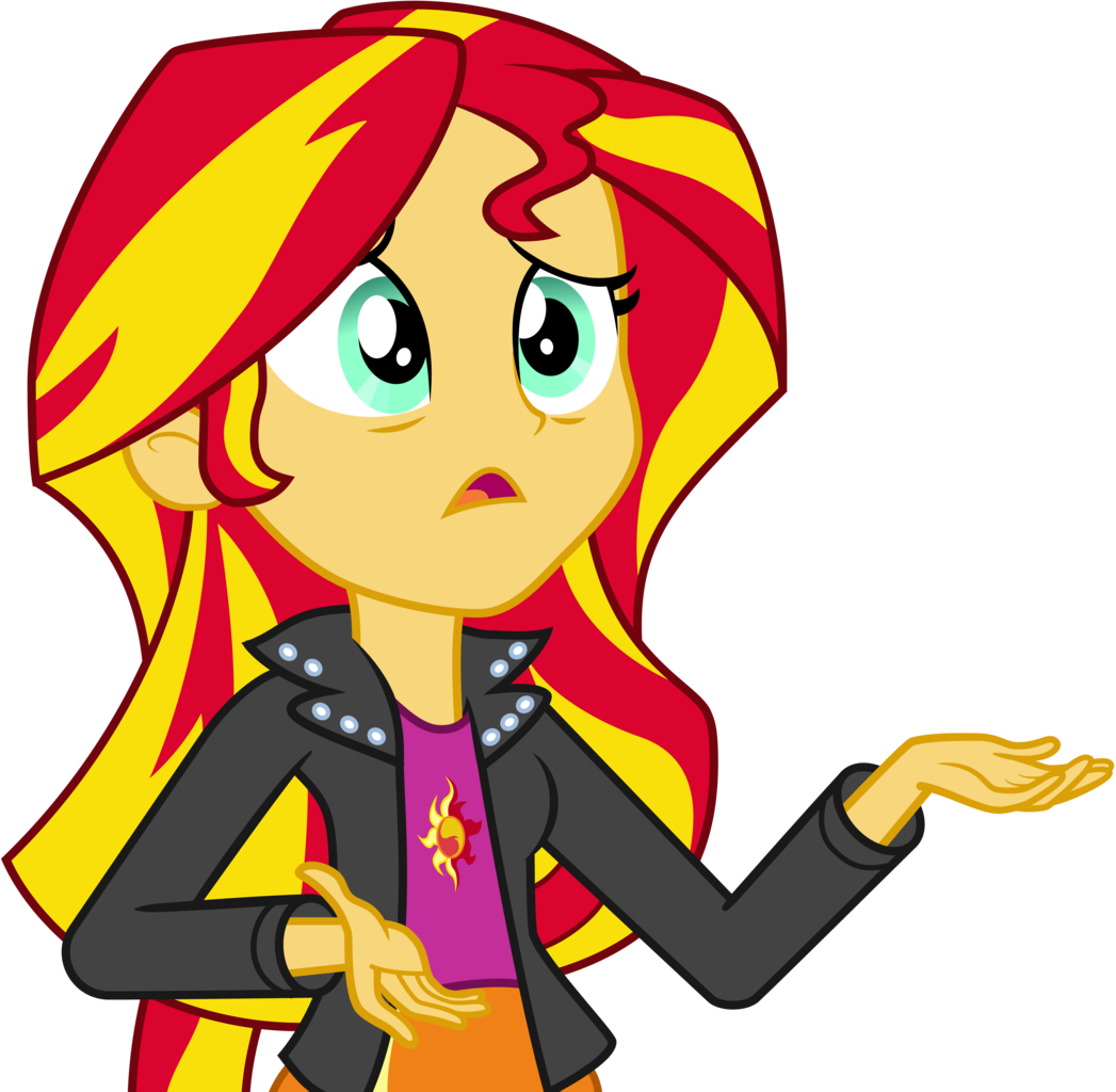 My Little Pony Friendship Is Magic Equestria Girls - Equestria Girls Sunset Shimmer Worried (1047x1024)