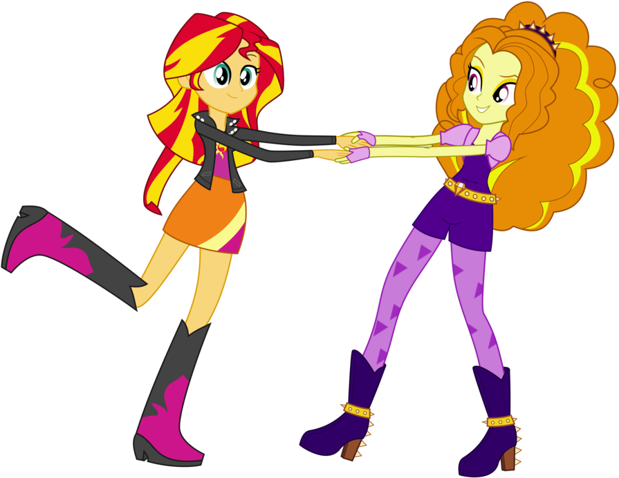 143 Best My Little Pony Images On Pinterest - Adagio And Sunset Shimmer (1024x724)