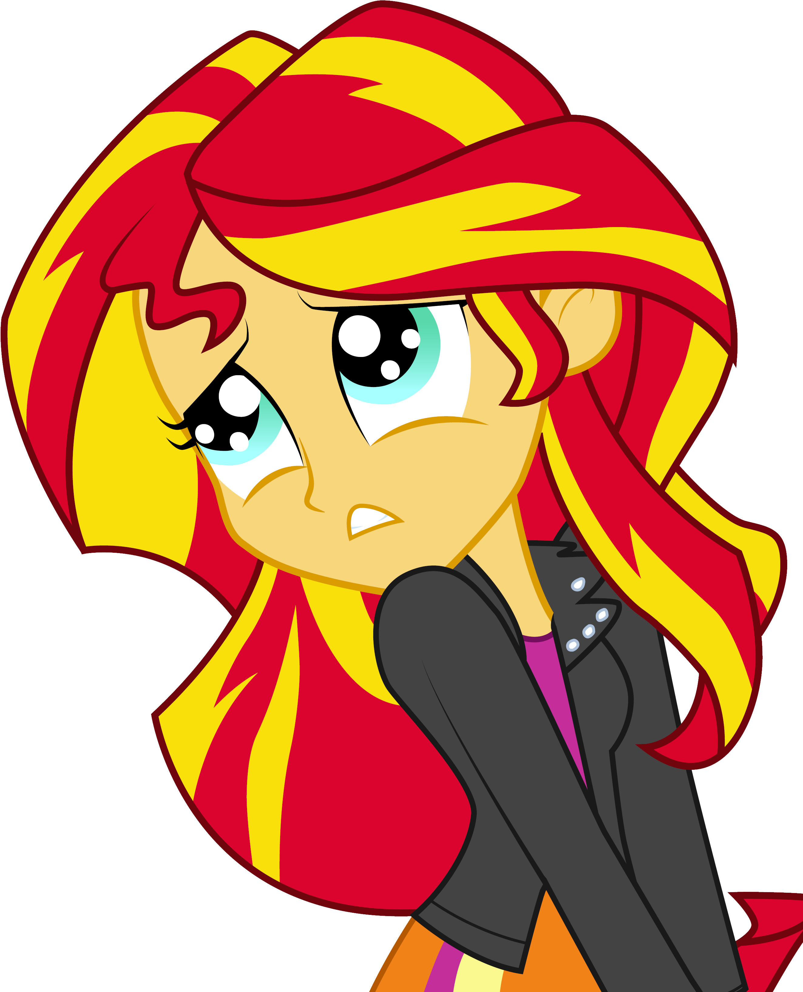 Sunset Shimmer By Shesky - Sunset Shimmer Equestria Girls Rainbow Rocks (2688x3414)