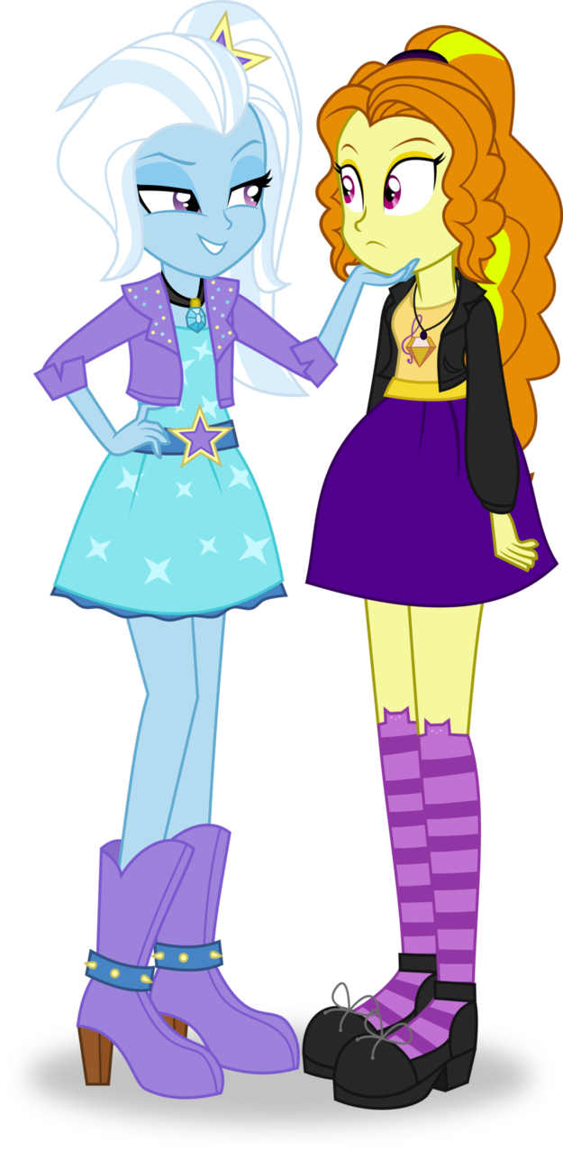 [au] We're Changed Roles By Limedazzle - Equestria Girls Mane Au (625x1277)