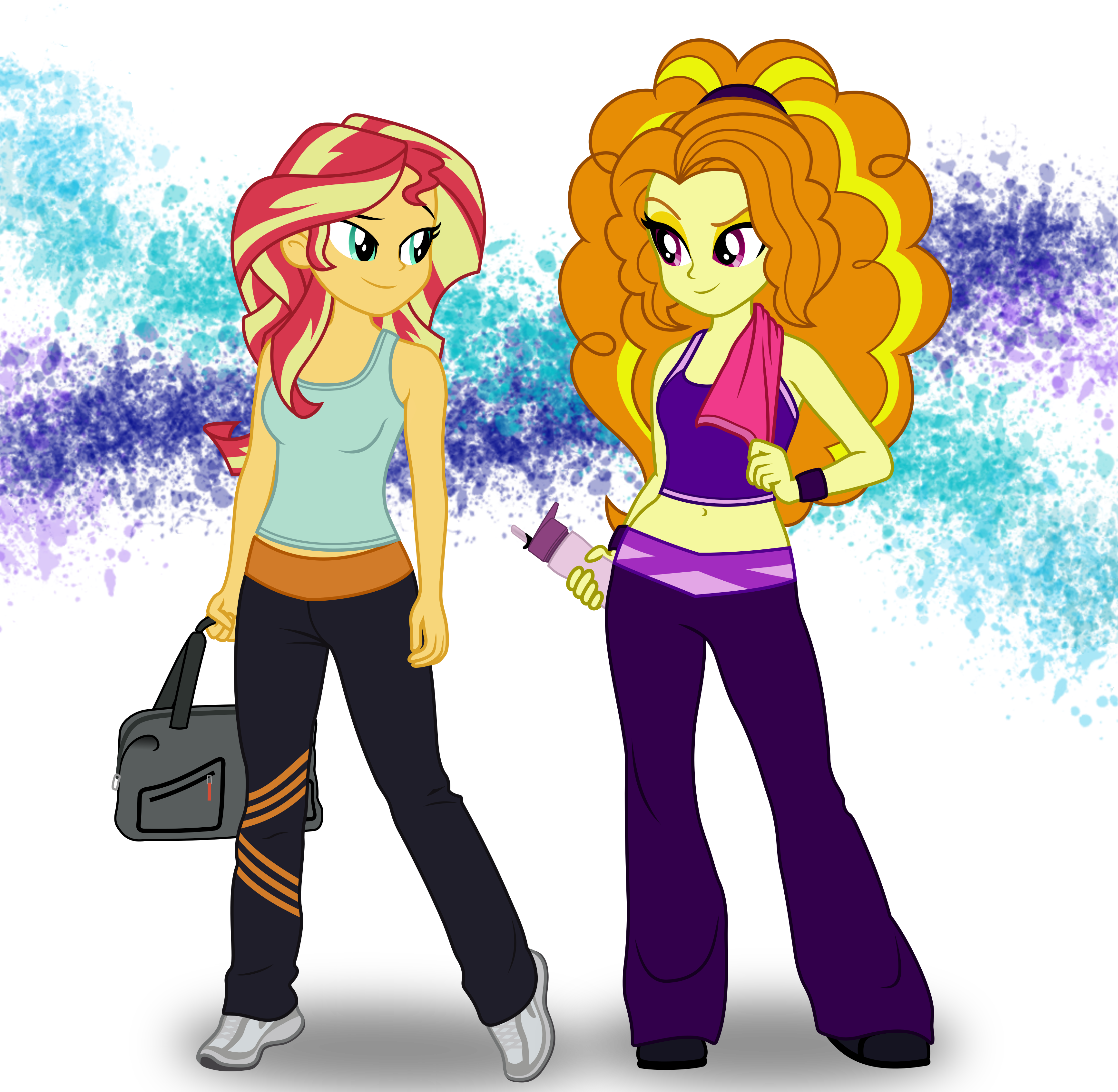 My Little Pony Equestria Girls - Equestria Girls Gym (3467x3467)