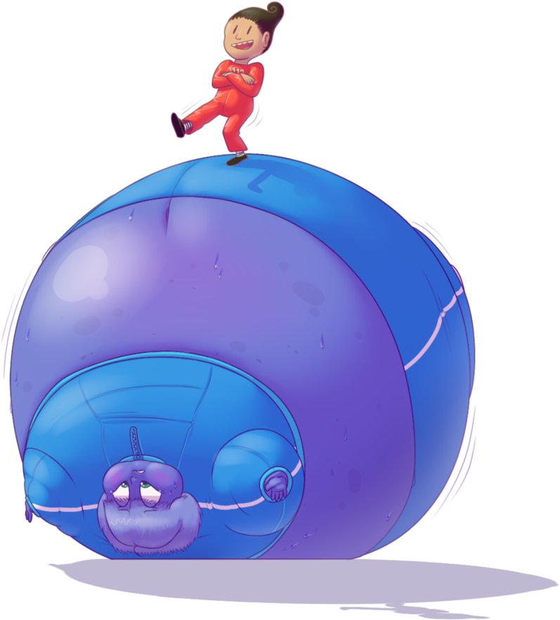 Rolling By Secretgoombaman12345 Rolling By Secretgoombaman12345 - Inflation Violet Beauregarde (865x924)
