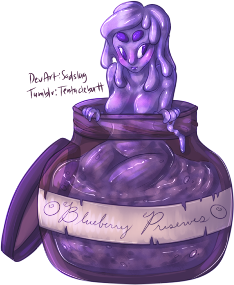 Blueberry Preserve Slime By Sadslug - Perfume (500x588)