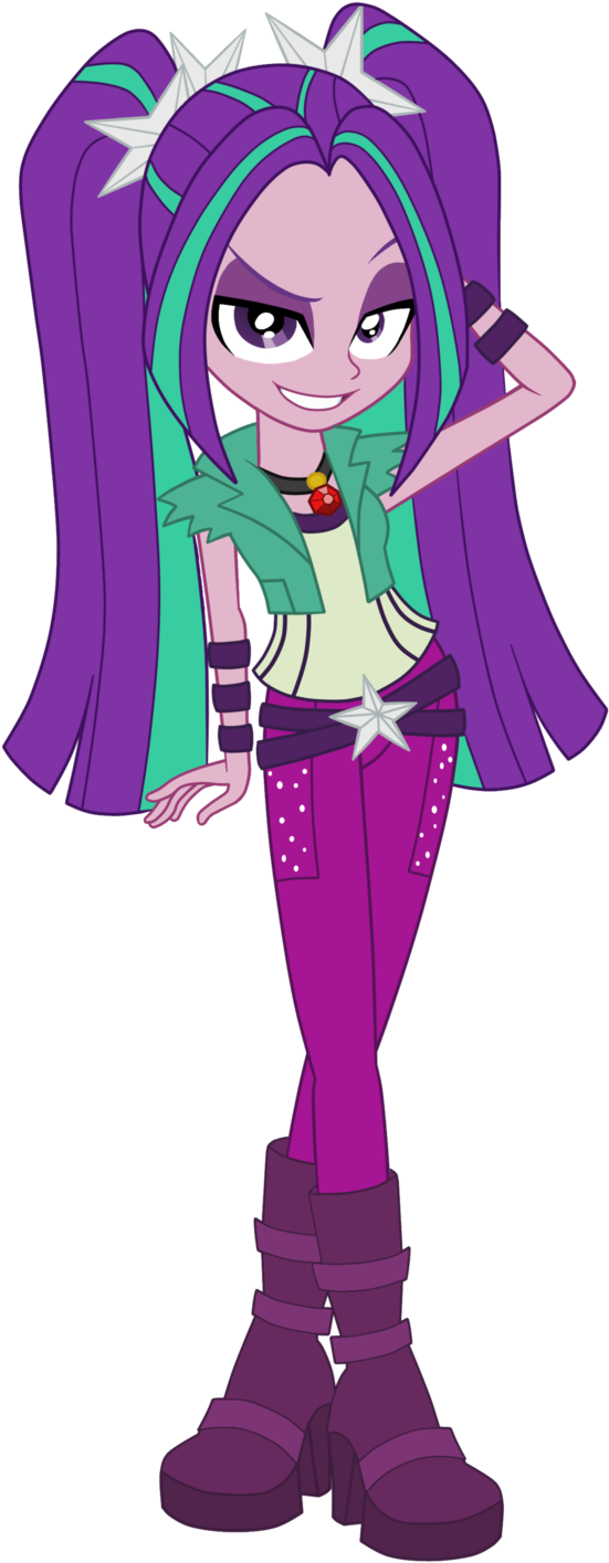 My Little Pony Equestria Girls Rainbow Rocks Adagio - Cartoon (556x1435)