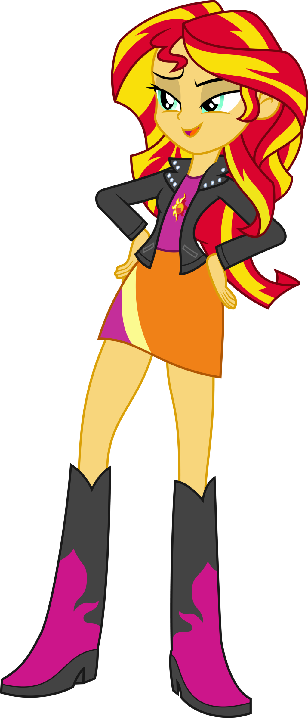 Sunset Shimmer By Mewtwo-ex - Sunset Shimmer Equestria Girl Costume (1024x2385)