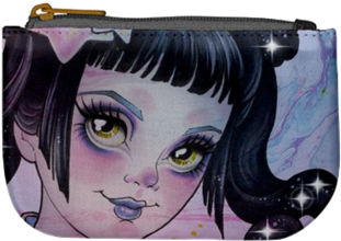 Blueberry Girl Coin Purse - Wallet (400x400)