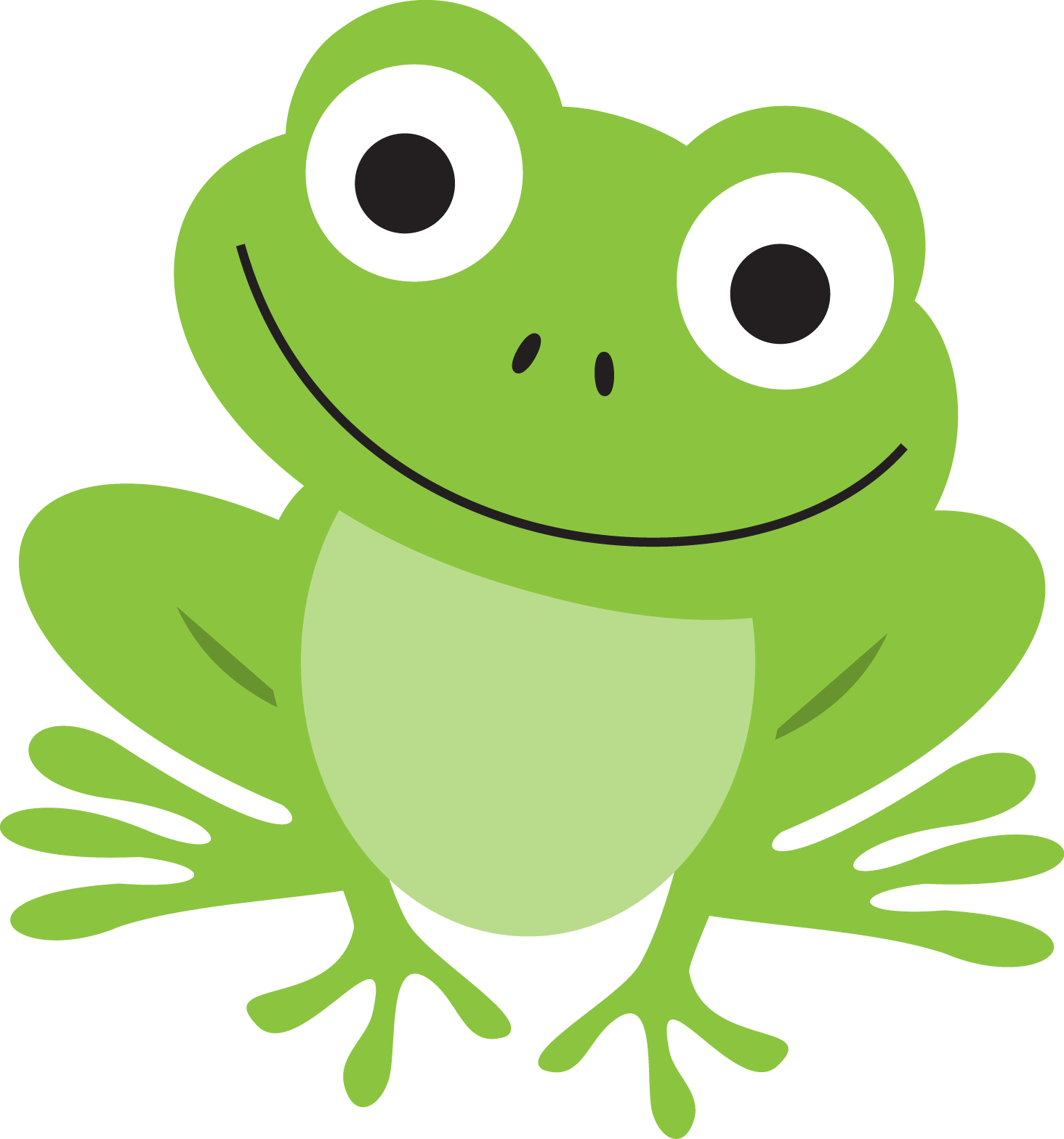 Frogs °• - ‿✿⁀ - Frog Clipart (1464x1567)