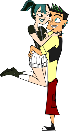 Total Drama Island Wallpaper Containing Anime Titled - Total Drama (263x500)