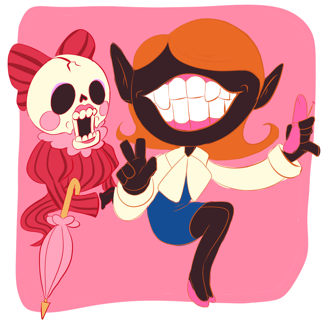 Yokai Watch Dazzabel Chatalie This Is All Kinds Of - Cartoon (1105x1127)