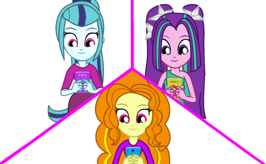 The Dazzlings, By Trixiesparkle63 - My Little Pony Friendship Games The Dazzlings (1024x634)