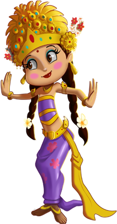 Chutki Is A Seven Year Old Girl, Who Is Simple, Graceful - 3-in-1 Book Of Chhota Bheem (324x451)