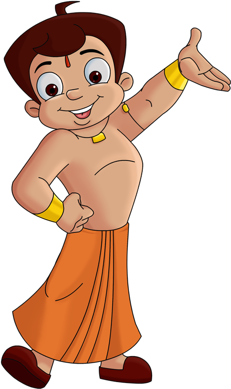 Chota Bheem Left Hand - Chota Bheem Hd Images Png (474x800)