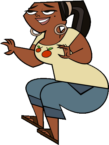 Leshawna Jump - Leshawna From Total Drama (389x489)