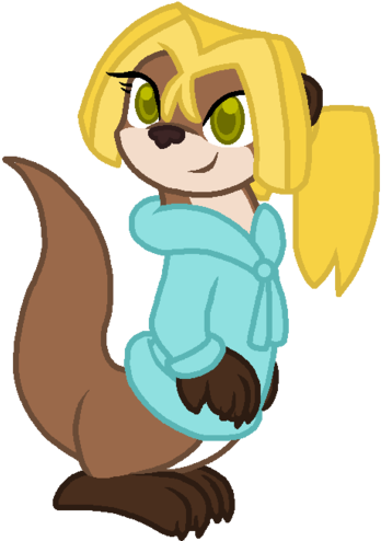 Total Drama Island Wallpaper Entitled Bridgette's Animal - Total Drama (363x500)