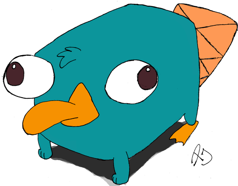 Baby Perry By Monkeygorilla On Clipart Library - Baby Perry Phineas And Ferb (900x704)