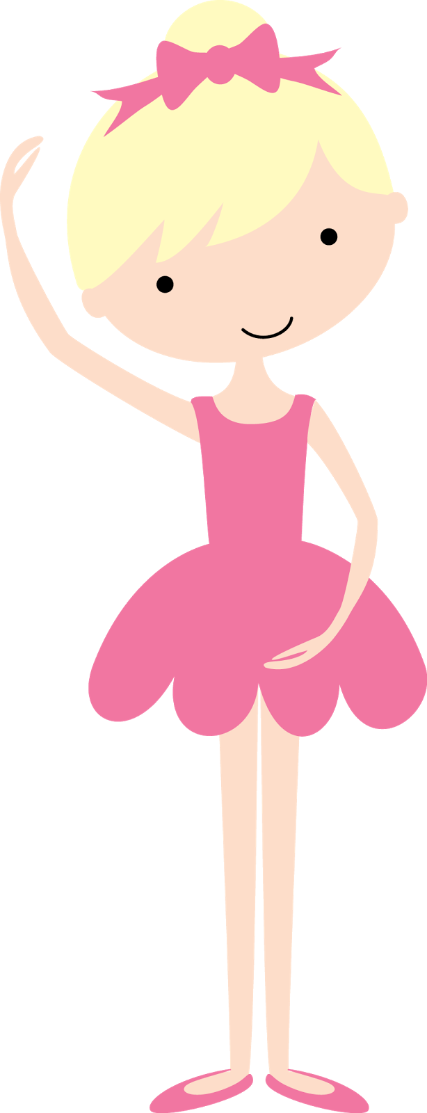 Imágenes Y Gifs Animados - Ballerina Clipart Simple (614x1600)