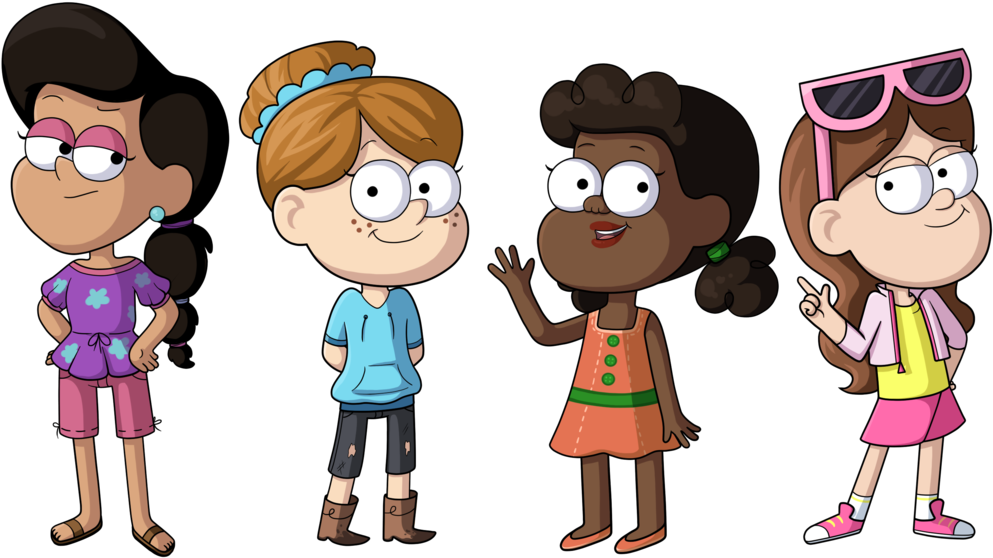 Roadside Attraction Girls By Thecheeseburger - Corn Maze Girl Gravity Falls (1024x604)