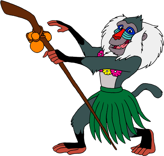 Rafiki Doing Jungle Dance - Comics (728x698)