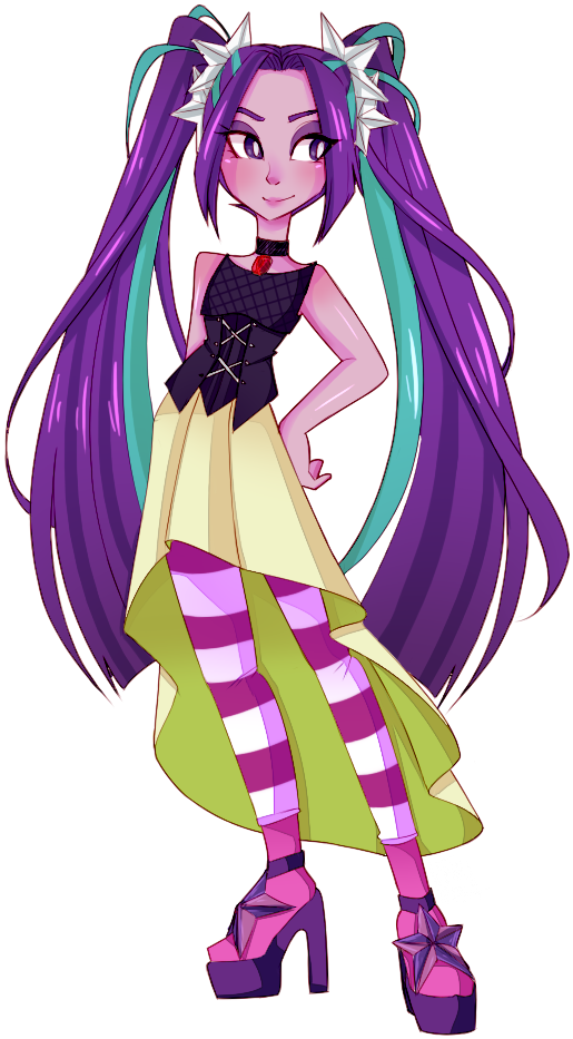 My Little Pony Equestria Girls Rainbow Rocks Adagio - Cartoon (526x944)