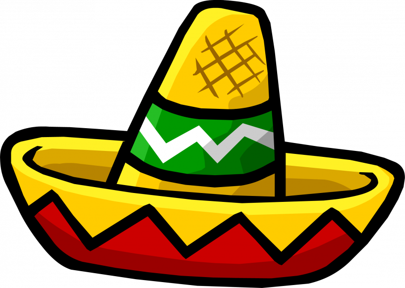 Sombrero Clipart Png (817x582)