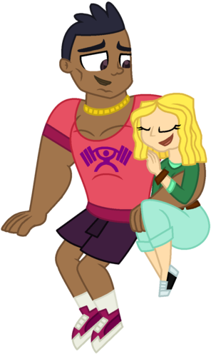 Total Drama Island Hintergrund With Anime Called Carrie - Cartoon (320x500)