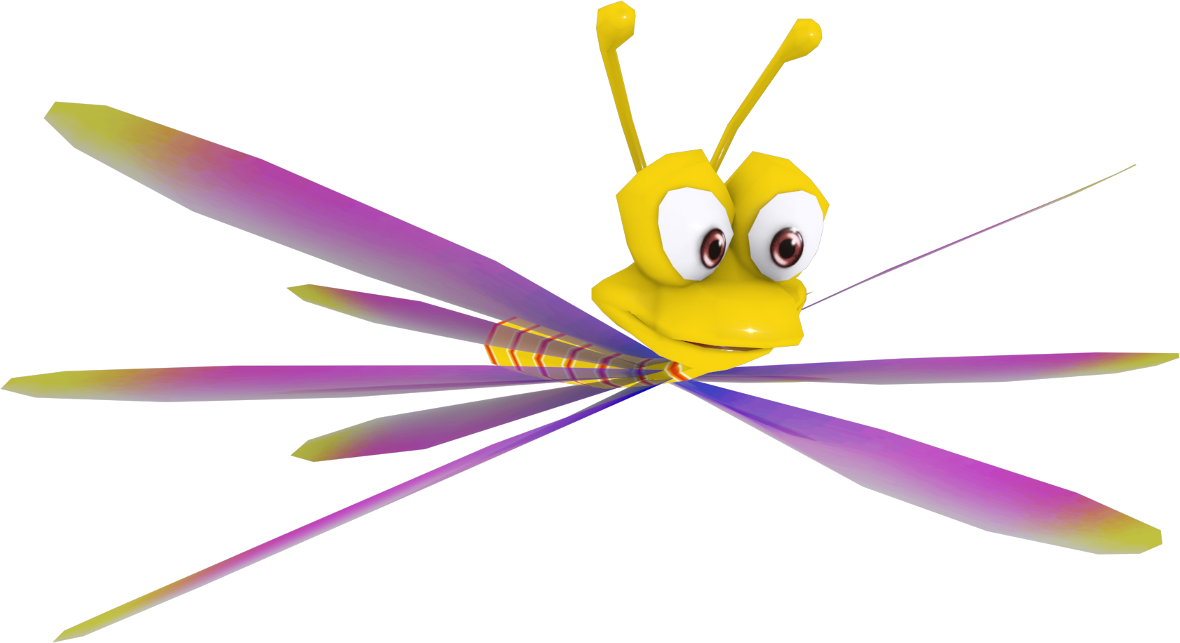 Sparx Spyro Enter The Dragonfly Model By Crasharki - Spyro Enter The Dragonfly Sparx (1681x916)