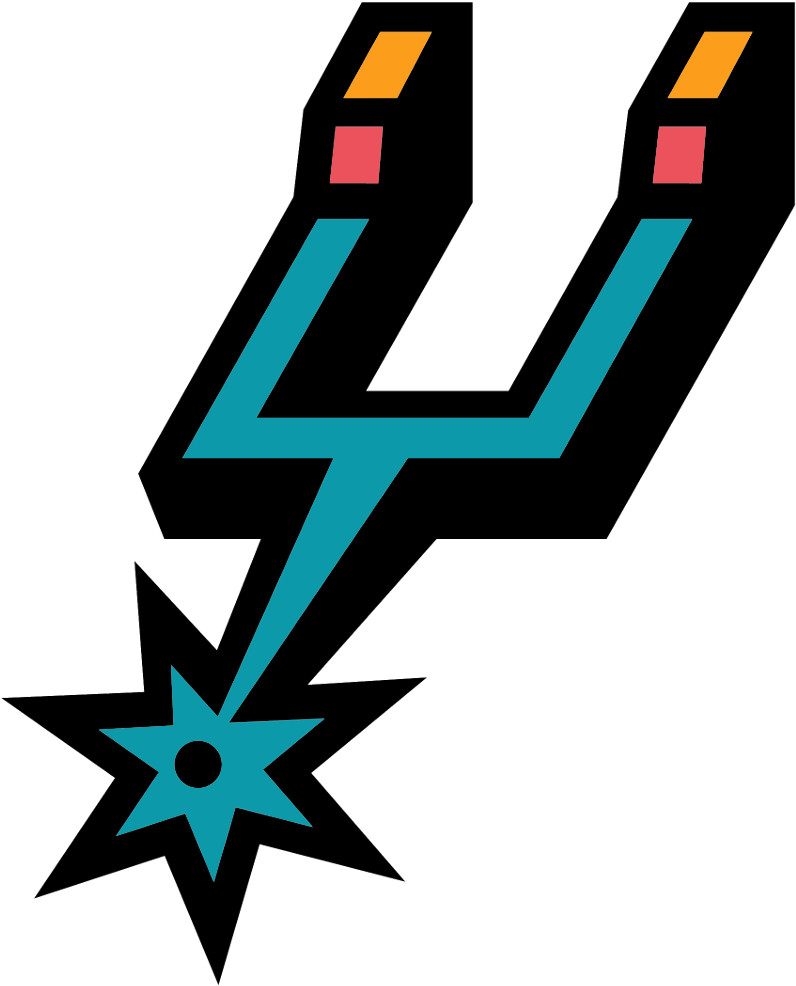 Made A Little Modern Fiesta Logo For Any Nba2k Fans - San Antonio Spurs Logo (1024x1024)