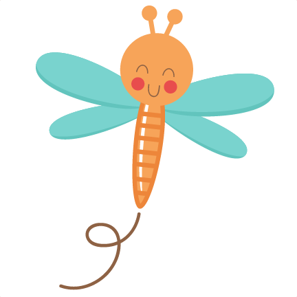 Cute Dragonfly Clipart For Kids - Cute Dragonfly Clipart (432x432)