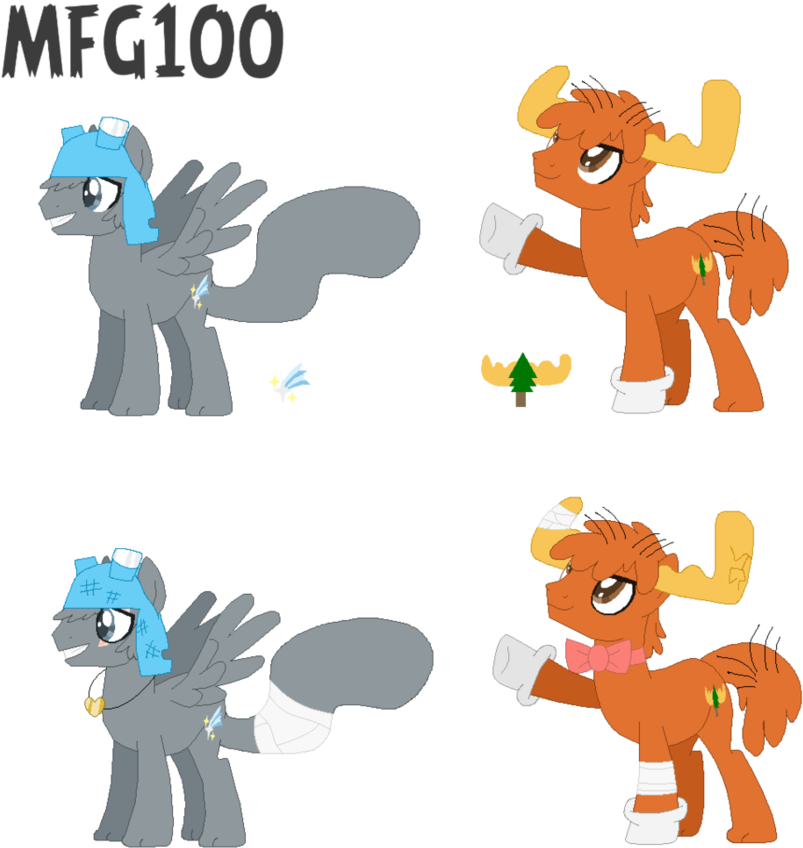 Rocky And Bullwinkle New Style By Mixelfangirl100 - Cartoon (899x889)