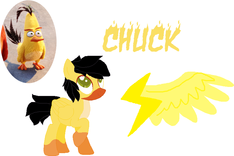 Chuck's Brand New Form By Mixelfangirl100 - Cartoon (988x606)