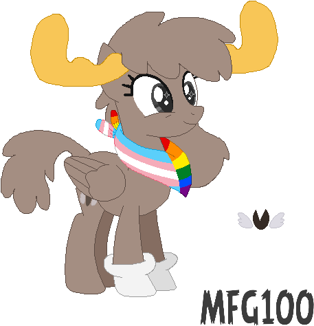 Moose-squirrel By Mixelfangirl100 - Squirrel (524x524)