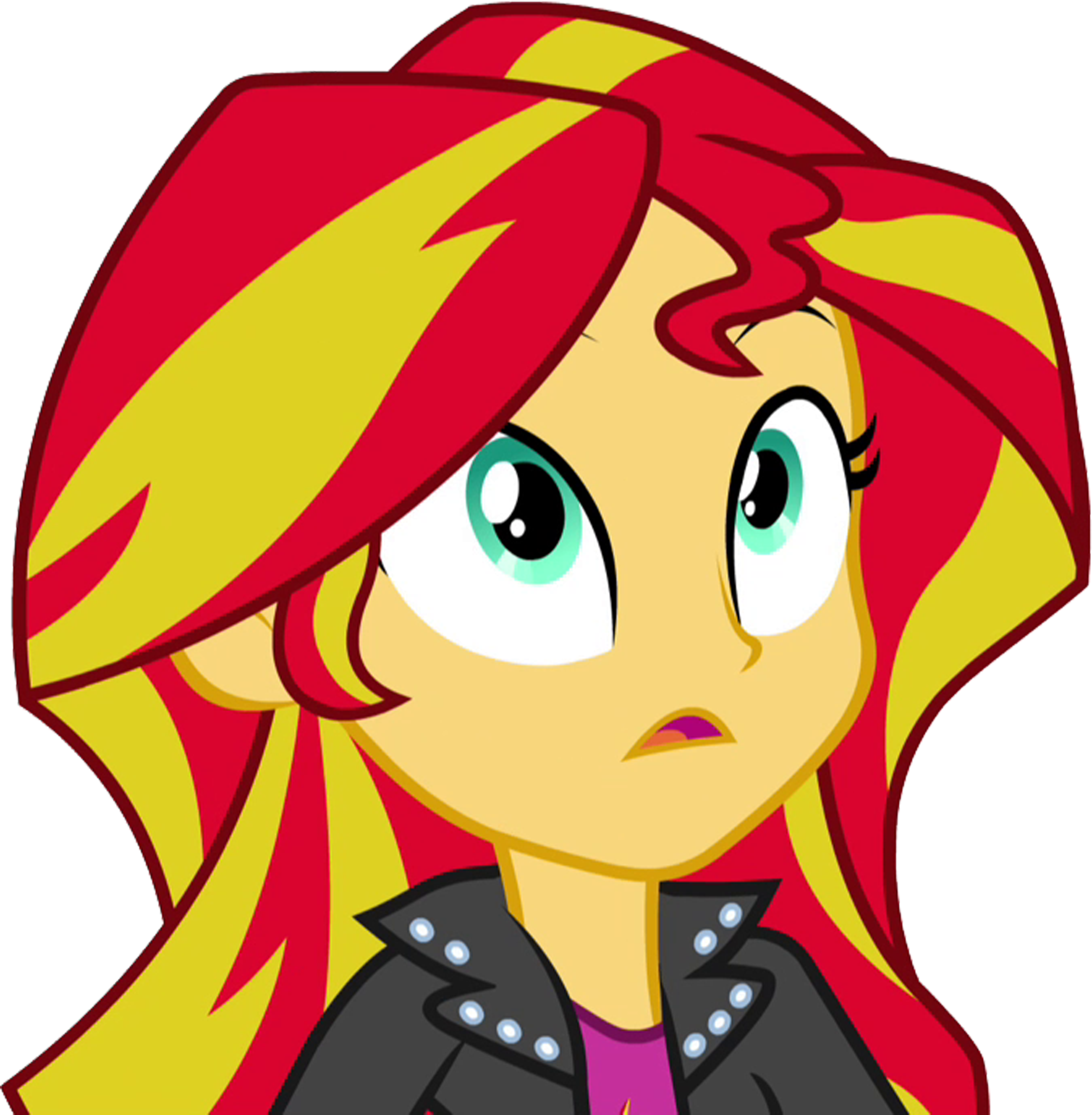 Sunset Shimmer Vector By Ytpinkiepie2 - Sunset Shimmer Rainbow Rocks Gif (3375x3445)
