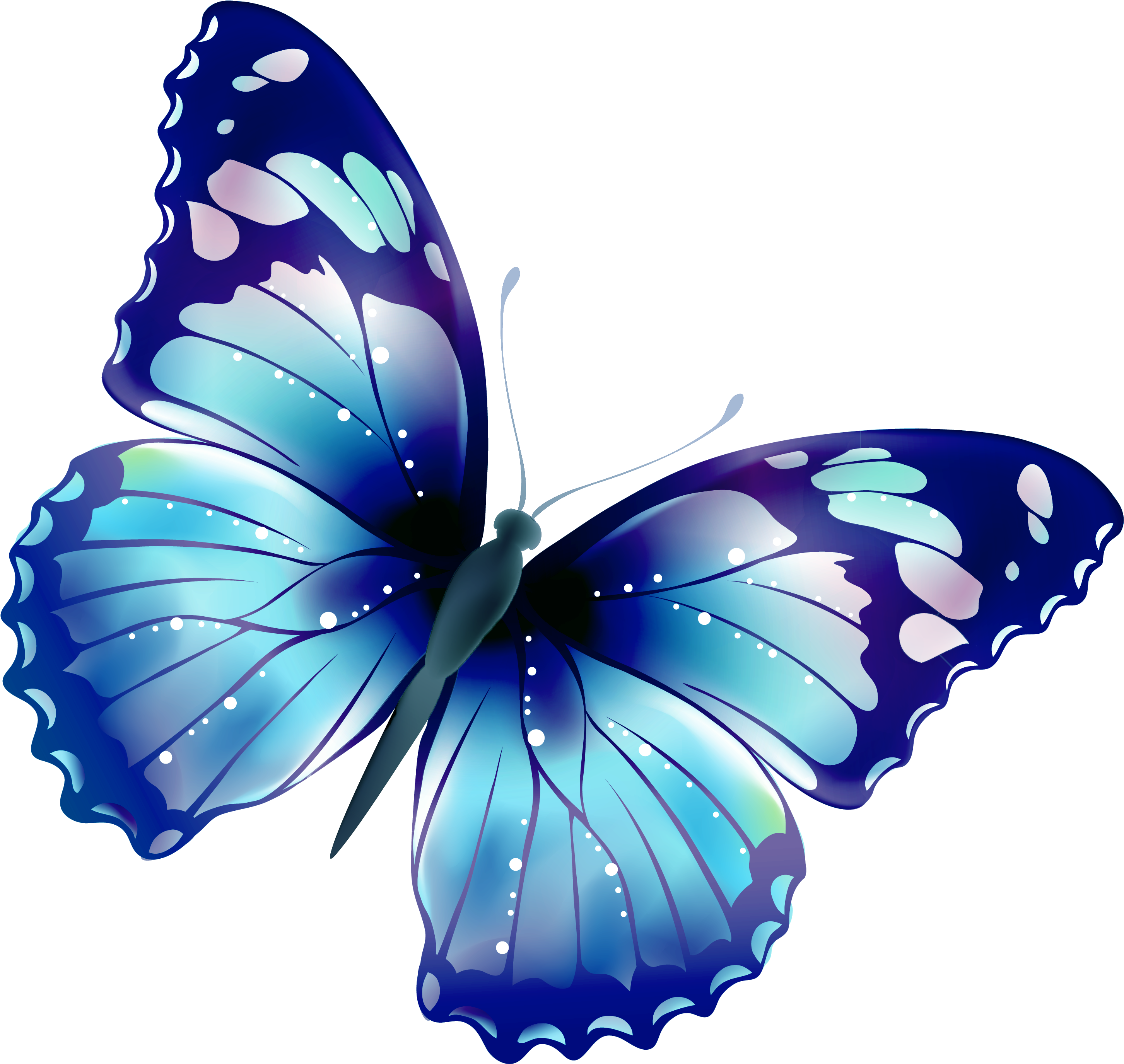 Pin By Luna Christensen On Clipart Transparent - Transparent Background Butterfly Clipart (2910x2764)