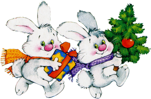 Album - Клипарт Новогодний Детскй (500x328)