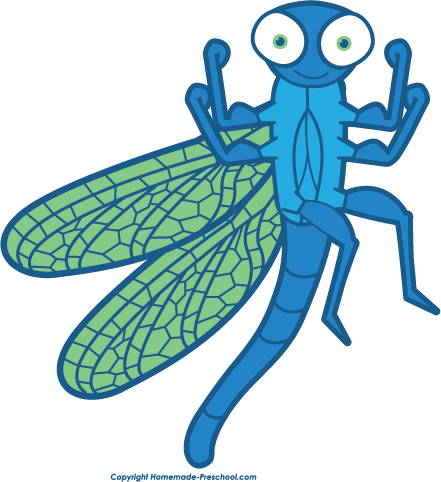 Free Dragonfly Clipart - Dragonfly Boy (441x482)