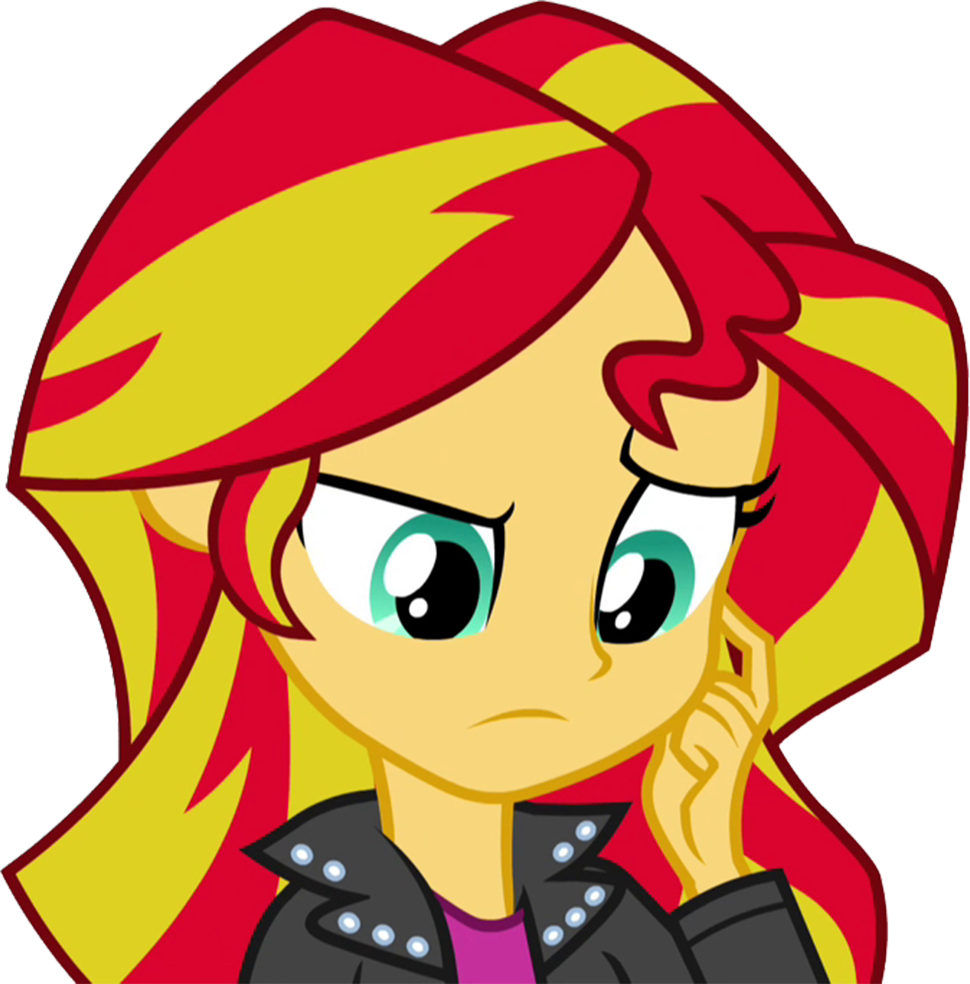 Equestria Girls Rainbow Rocks Sunset Shimmer - Equestria Girls Sunset Shimmer Vector (3365x3415)